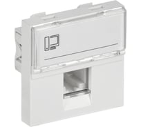 Розетка IEK PRIMER РКИ-20-00-П-6 RJ45 кат.6 (2 мод.) бел. PR-KK40D-RI-0-2-1C06U-K01
