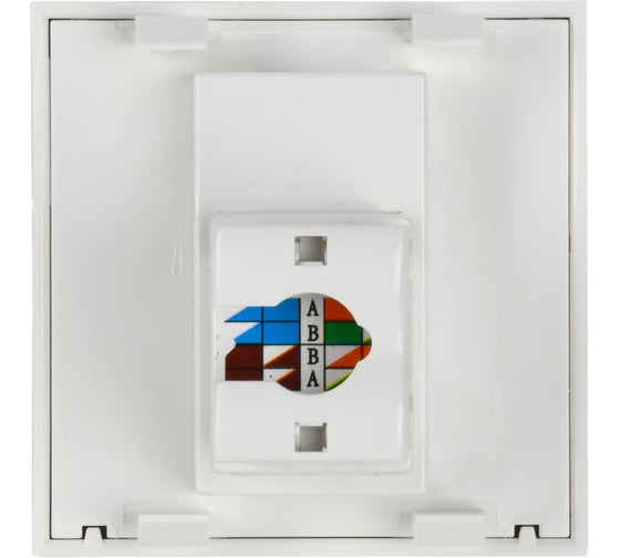 Розетка IEK PRIMER РКИ-20-00-П-6 RJ45 кат.6 (2 мод.) бел. PR-KK40D-RI-0-2-1C06U-K01