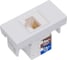 Розетка Systeme Electric W45 1XRJ45 CAT.5E ФОРМАТА 45x22,5 БЕЛАЯ RAL 9003 RIN-145K5E-B 2