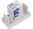 Розетка Systeme Electric W45 1XRJ45 CAT.5E ФОРМАТА 45x22,5 БЕЛАЯ RAL 9003 RIN-145K5E-B 4