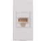 Розетка Systeme Electric W45 1XRJ45 CAT.5E ФОРМАТА 45x22,5 БЕЛАЯ RAL 9010 RIN-145K5E-BE 1