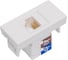 Розетка Systeme Electric W45 1XRJ45 CAT.5E ФОРМАТА 45x22,5 БЕЛАЯ RAL 9010 RIN-145K5E-BE 2