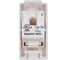 Розетка Systeme Electric W45 1XRJ45 CAT.5E ФОРМАТА 45x22,5 БЕЛАЯ RAL 9010 RIN-145K5E-BE 3