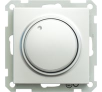 Светорегулятор (диммер) поворотный Systeme Electric W59 400Вт, 230В, механизм, матовый хром SR-5S3-5-86
