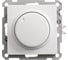 Светорегулятор (диммер) поворотный Systeme Electric W59 400Вт, 230В, механизм, белый SR-5S3-1-86 1
