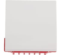Выключатель проходной IEK ВК4-21-00-П (переключатель) одноклавишный (на 2 модуля) ПРАЙМЕР белый CKK-40D-PO2-K01