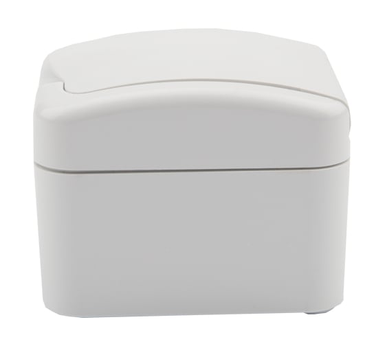 Накладная розетка KRANZ Mini OG, IP54, с заземлением, о/у, белая KR-78-0604