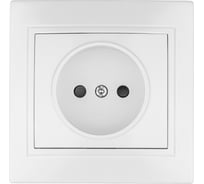 Розетка TDM ELECTRIC 2П 10А 250В белая Таймыр, пром. упак. 200 шт. SQ1814-0511