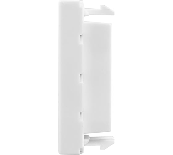 Адаптер DATAREX 45х45 мм, для модуля Keystone, 1 порт, шторка, белый DR-513000