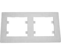 Рамка 2-м MAKEL KAREA RIZZ горизонтальная бел. 88001702