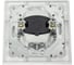 Выключатель MAKEL 2-клавишный СП KAREA LINE STAR 10А IP20 с подсветкой жемчужный. 86100023 3