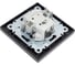 Выключатель MAKEL 1-клавишный СП KAREA RIZZ 10А IP20 дым. металлик 88050001 5