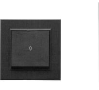 Переключатель 1-клавишный MAKEL СП KAREA LINE STAR 10А, IP20, черный 86054005