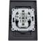 Розетка двойная без заземления MAKEL СП KAREA RIZZ 16А, IP20, дым. металлик 88050017 3
