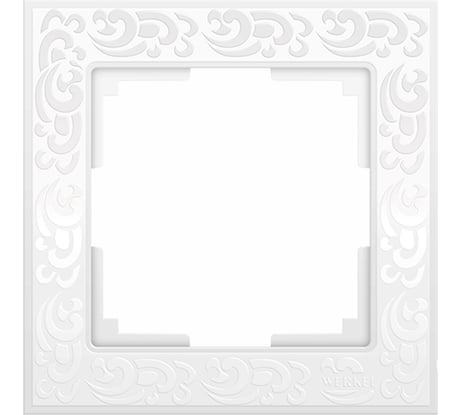 Рамка на 1 пост WERKEL Flock белый a050808