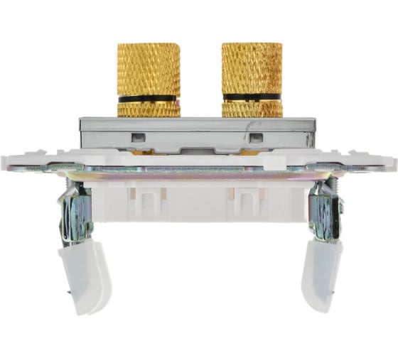 Аудиорозетка 4-местная IEK SKANDY SK-A01N никель SK-S40-K50
