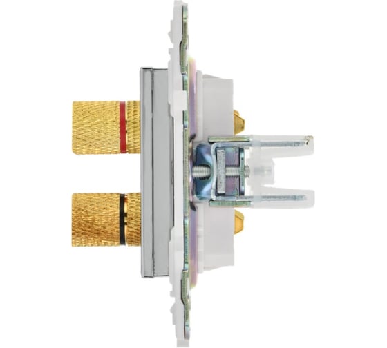Аудиорозетка 4-местная IEK SKANDY SK-A01N никель SK-S40-K50