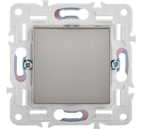 Заглушка с суппортом IEK SKANDY SK-C01N никель SK-PL10-K50