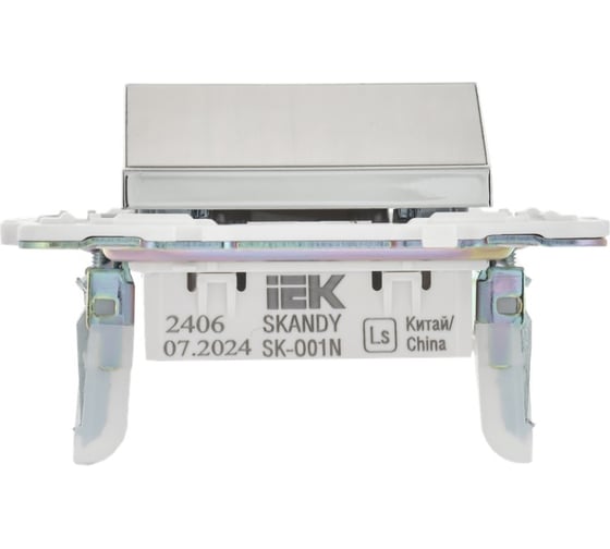 Вывод кабеля IEK SKANDY SK-O01N никель SK-VK10-0-K50