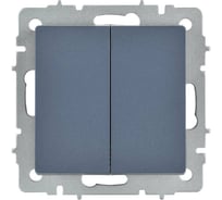 Выключатель 2-клавишный перекрестный IEK BRITE 10А ВС10-2-3-БрМ маренго BR-V23-0-10-K35