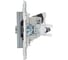 Розетка IEK SKANDY двойная TV+RJ45 кат.5E SK-A14N никель SK-AK20-1-K50 3