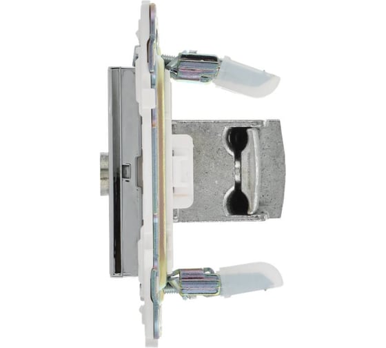 Розетка IEK SKANDY TV проходная SK-A17N никель SK-A10-P-K50