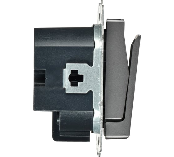 Выключатель карточный IEK BRITE 30А ВС10-1-8-БрС сталь BR-V11-0-10-K46