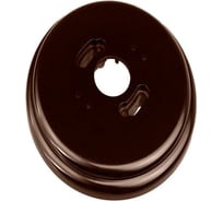 Рамка Electraline 1-местная R, пластик, коричневый RF1-610-22