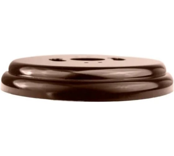Рамка Electraline 1-местная R, пластик, коричневый RF1-610-22