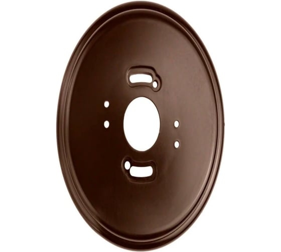 Рамка Electraline 1-местная R, пластик, коричневый RF1-610-22