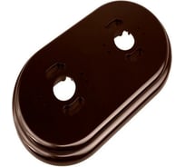 Рамка Electraline 2-местная R, пластик, коричневый RF1-620-22