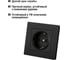 Розетка TDM ELECTRIC 2П+З 16А 250В черная Сенеж TDM SQ1816-0272 4