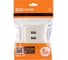 Розетка TDM ELECTRIC 2USB порт 2,1А 5В перламутр Лама TDM SQ1815-0841 5