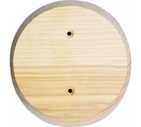 Накладка МЕЗОНИНЪ D240мм, круглая, (распайки, светильник), 1-местная, сосна GE71748-00p