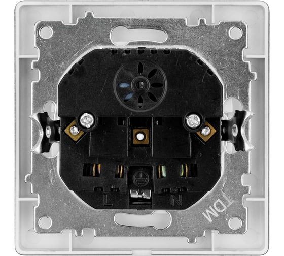 Розетка TDM ELECTRIC 2П+З 16А 250В + 2 USB порта 2,1А 5В черная Сенеж TDM SQ1816-0283