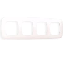 Рамка на 4 поста Ambrella VOLT OMEGA Ecta OF140204