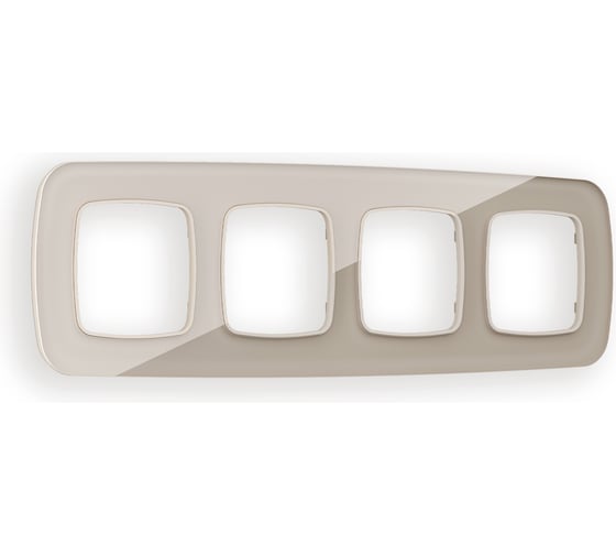 Рамка на 4 поста Ambrella VOLT OMEGA Radian OF350604 1