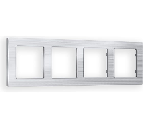 Рамка на 4 поста Ambrella VOLT ALFA Platos AF550104 1