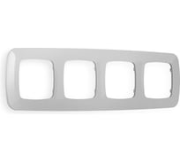 Рамка на 4 поста Ambrella VOLT OMEGA Ecta OF140404