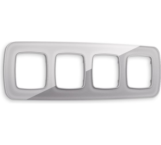 Рамка на 4 поста Ambrella VOLT OMEGA Radian OF320504 1