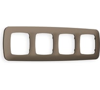 Рамка на 4 поста Ambrella VOLT OMEGA Ecta OF140634