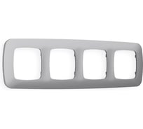 Рамка на 4 поста Ambrella VOLT OMEGA Ecta OF140504