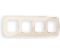 Рамка на 4 поста Ambrella VOLT OMEGA Radian OF320304