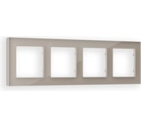 Рамка на 4 поста Ambrella VOLT ALFA Platos AF380604