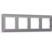 Рамка на 4 поста Ambrella VOLT ALFA Line AF110504
