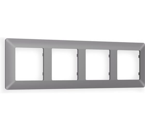 Рамка на 4 поста Ambrella VOLT ALFA Line AF110504 1