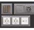 Рамка на 4 поста Ambrella VOLT ALFA Line AF110504 3