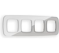 Рамка на 4 поста Ambrella VOLT OMEGA Radian OF320404