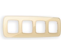 Рамка на 4 поста Ambrella VOLT OMEGA Radian OF320604