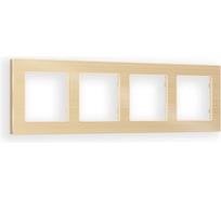 Рамка на 4 поста Ambrella VOLT ALFA Platos AF550304